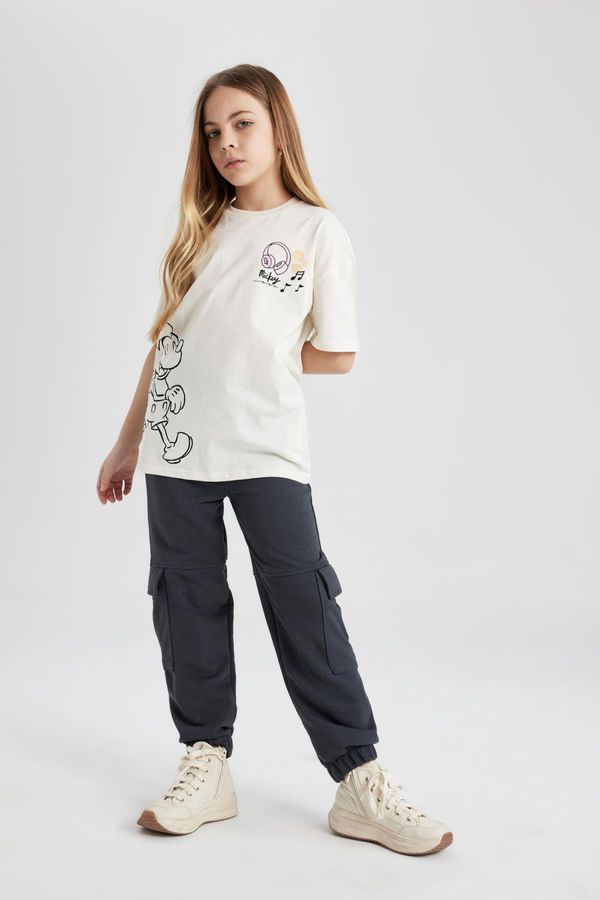 DEFACTO DEFACTO Girl's Cargo Jogger Sweatpants