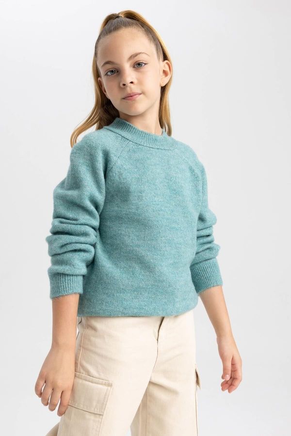 DEFACTO DEFACTO Girl's Crew Neck Sweater