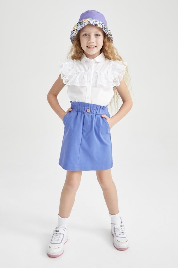 DEFACTO DEFACTO Girl's Gabardine Skirt