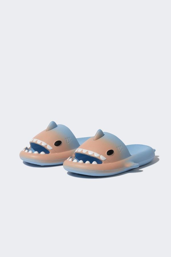 DEFACTO DEFACTO Girl's High Sole Shark Eva Slippers