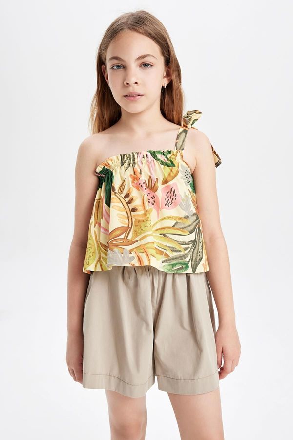 DEFACTO DEFACTO Girl's Short Sleeve Blouse