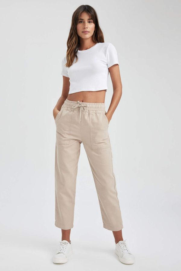 DEFACTO DEFACTO High Elastic Waist Pocketed Pants