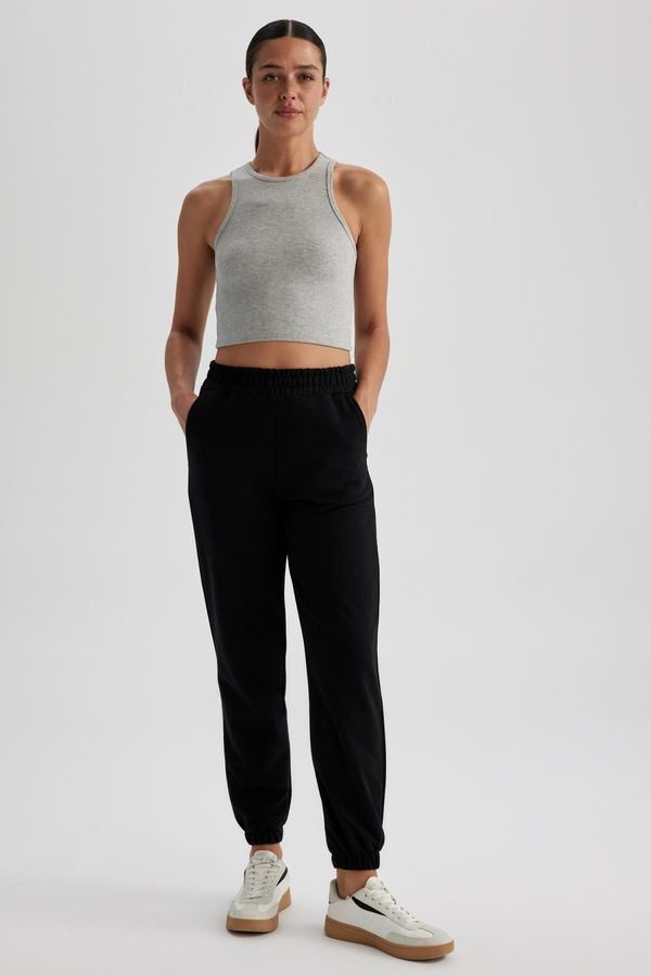 DEFACTO DEFACTO Jogger High Waist Thin Sweatshirt Fabric Trousers