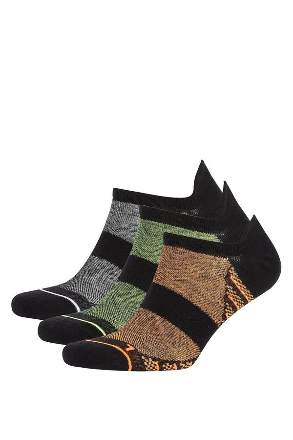 DEFACTO DEFACTO Men's 3-Pack Cotton Sports Socks