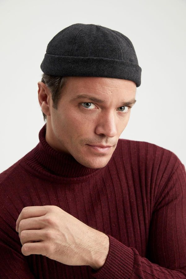 DEFACTO DEFACTO Men's Cashmere Beret