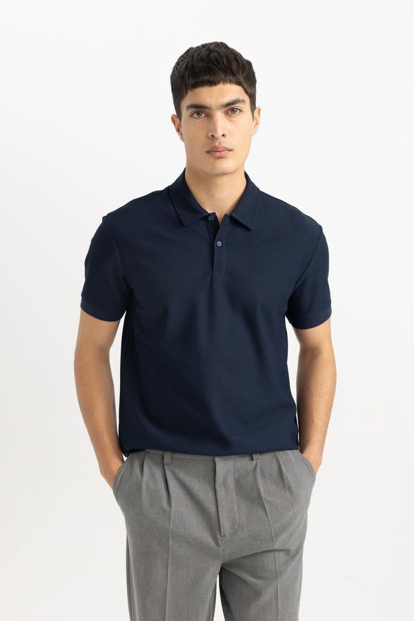 DEFACTO DEFACTO Modern Fit Short Sleeve Polo Basic T-Shirt