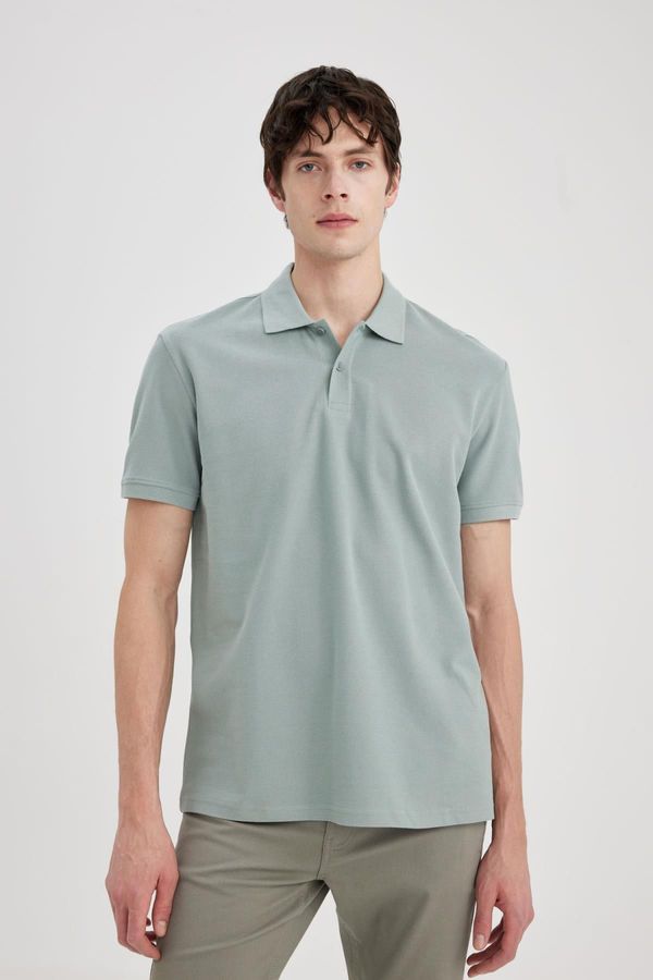 DEFACTO DEFACTO New Regular Fit Short Sleeve Polo Basic T-Shirt