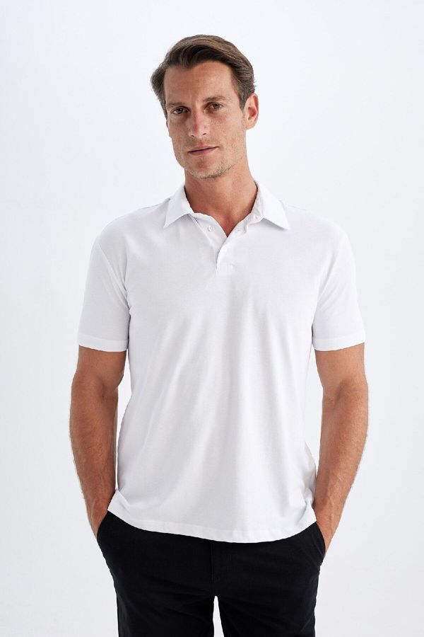 DEFACTO DEFACTO New Regular Fit Short Sleeve Polo T-Shirt