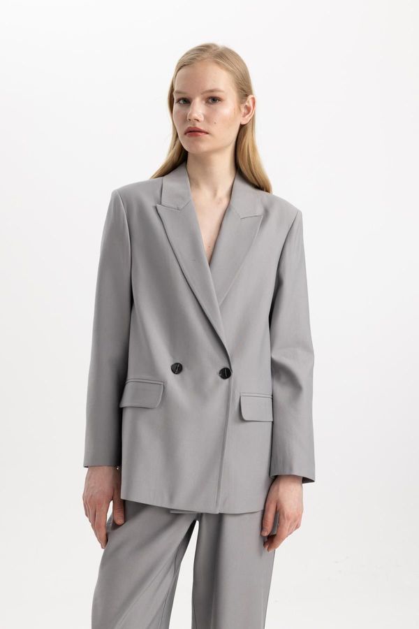 DEFACTO DEFACTO Oversize Fit Blazer Jacket