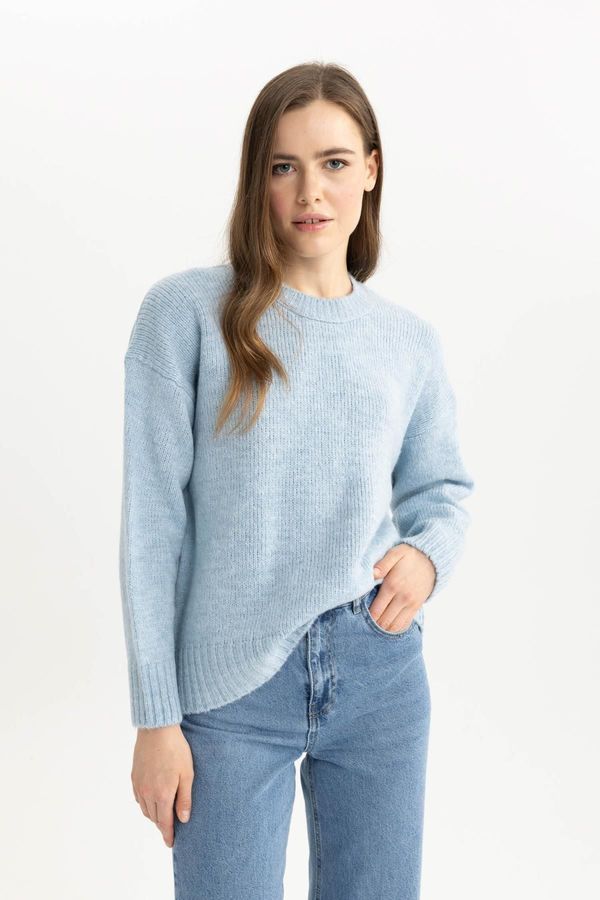 DEFACTO DEFACTO Oversize Fit Crew Neck Sweater