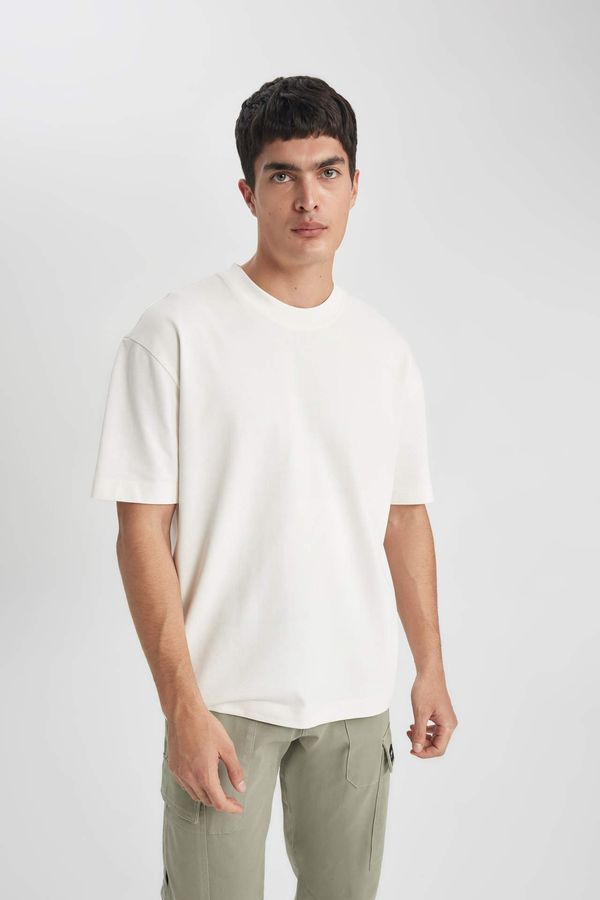 DEFACTO DEFACTO Oversize Fit Crew Neck T-Shirt