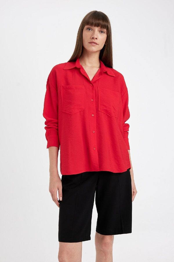 DEFACTO DEFACTO Oversize Fit Long Sleeve Shirt