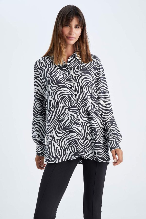 DEFACTO DEFACTO Oversize Fit Long Sleeve Shirt