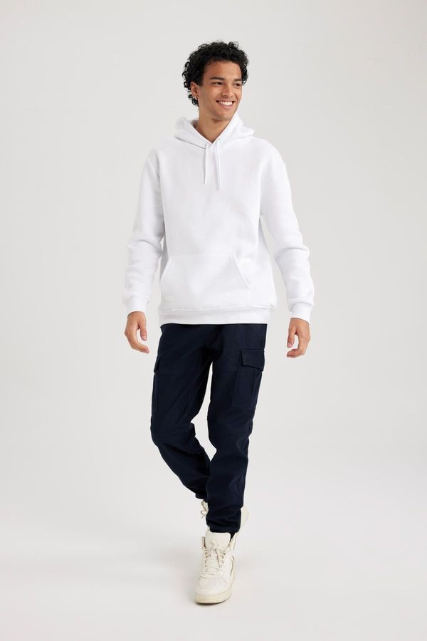 DEFACTO DEFACTO Regular Cargo Jogger Trousers with Cargo Pocket