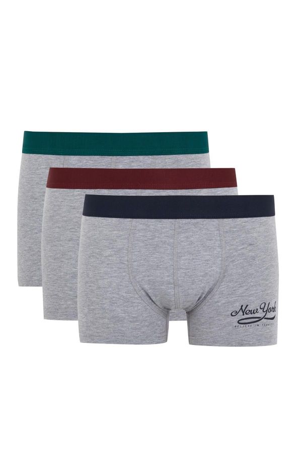 DEFACTO DEFACTO Regular Fit 3-pack Boxer