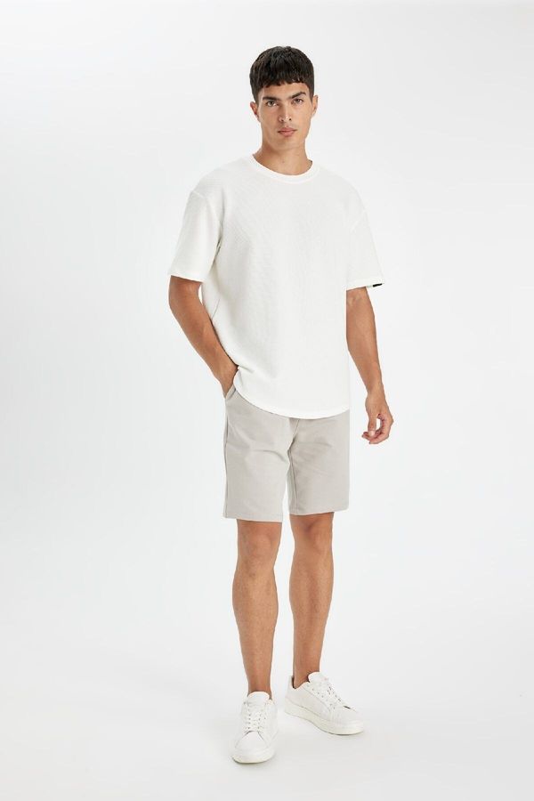 DEFACTO DEFACTO Regular Fit Bermuda Basic Shorts