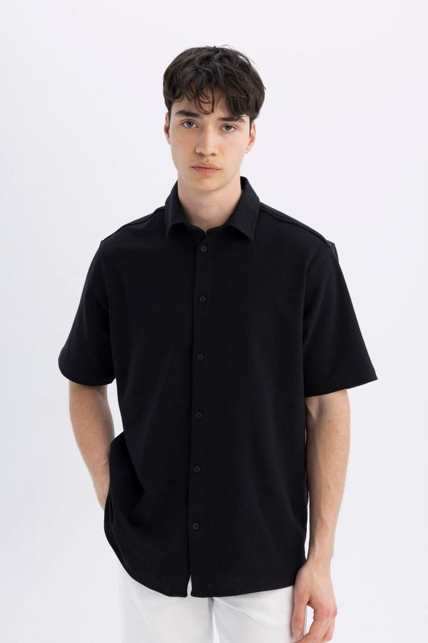 DEFACTO DEFACTO Regular Fit Cotton Short Sleeve Shirt