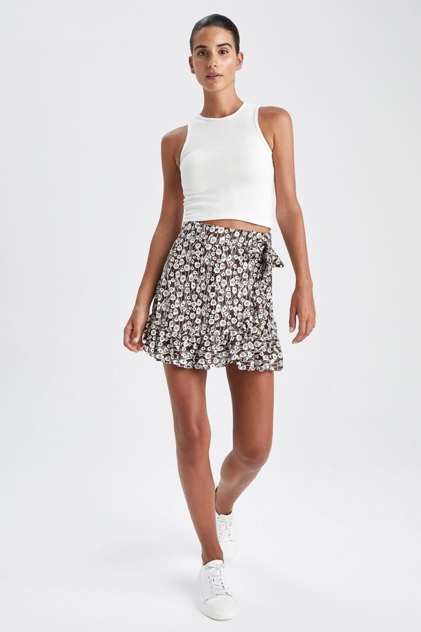 DEFACTO DEFACTO Regular Fit Cotton Skirt