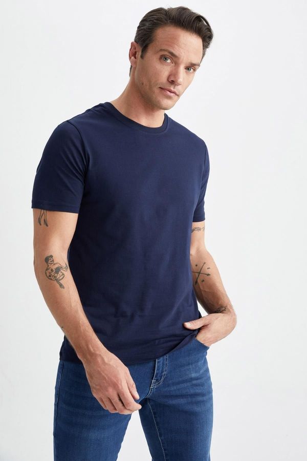 DEFACTO DEFACTO Regular Fit Crew Neck Basic Short Sleeve T-Shirt