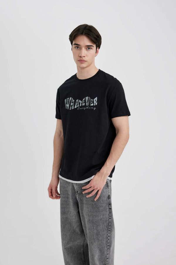 DEFACTO DEFACTO Regular Fit Crew Neck T-Shirt