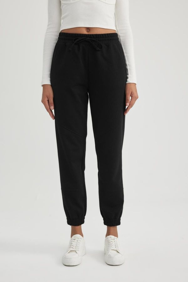 DEFACTO DEFACTO Regular Fit Long Length Sweatshirt Fabric Trousers