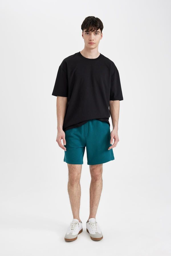 DEFACTO DEFACTO Regular Fit Straight Leg Basic Shorts