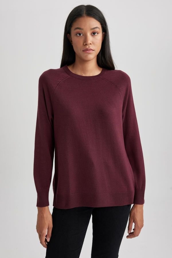 DEFACTO DEFACTO Relax Fit Crew Neck Basic Sweater