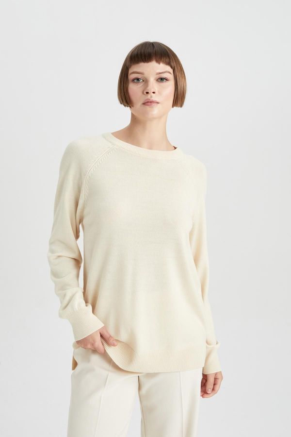 DEFACTO DEFACTO Relax Fit Crew Neck Sweater