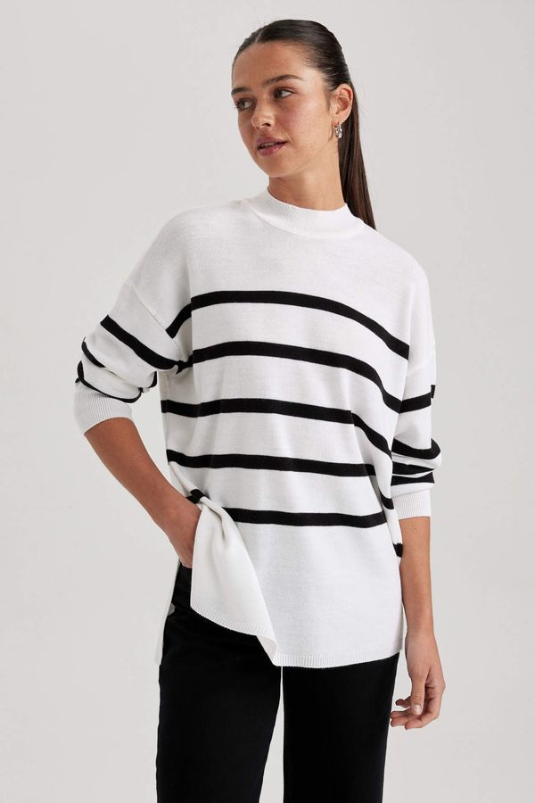 DEFACTO DEFACTO Relax Fit Crew Neck Tunic