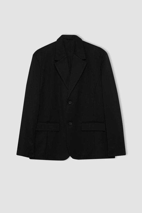 DEFACTO DEFACTO Relax Fit Lined Blazer Jacket