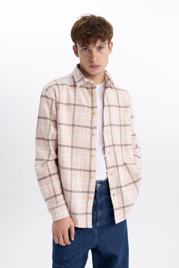 DEFACTO DEFACTO Relax Fit Plaid Lumberjack Long Sleeve Shirt