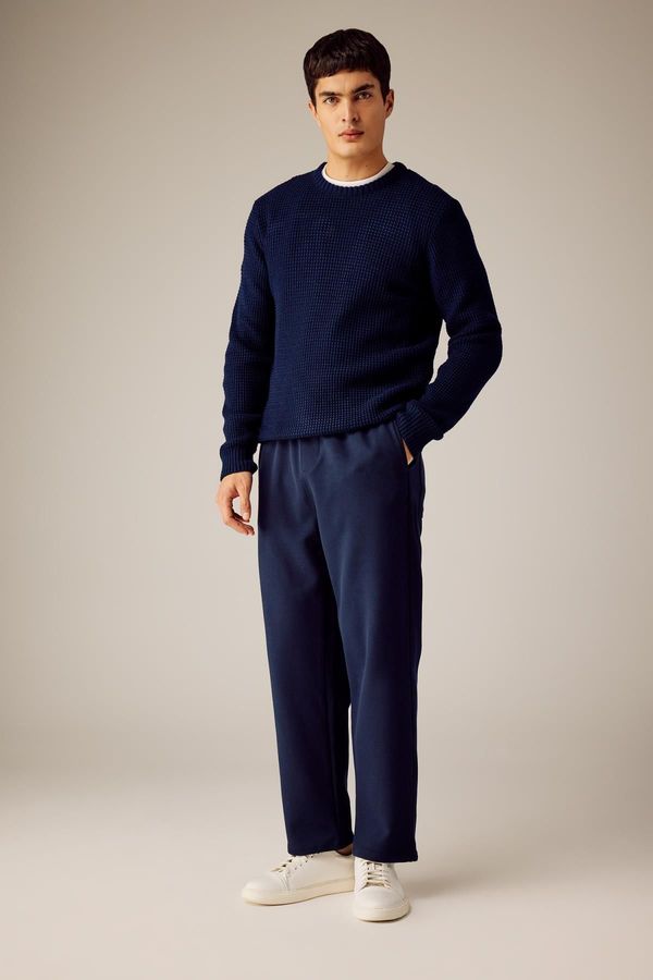 DEFACTO DEFACTO Relax Fit Straight Leg Trousers