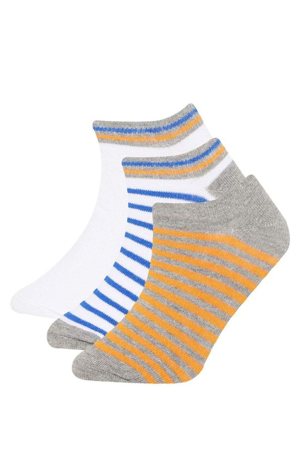 DEFACTO DEFACTO Size 3-Pack Cotton Ankle Socks