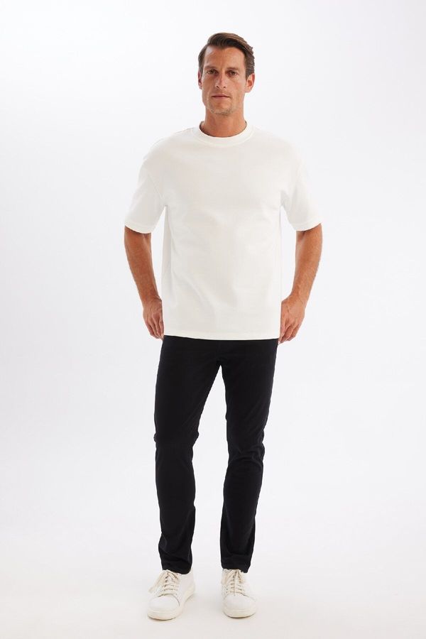 DEFACTO DEFACTO Skinny Leg Chino Canvas Trousers