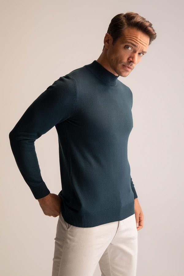 DEFACTO DEFACTO Slim Fit Half Turtleneck Knitwear Sweater