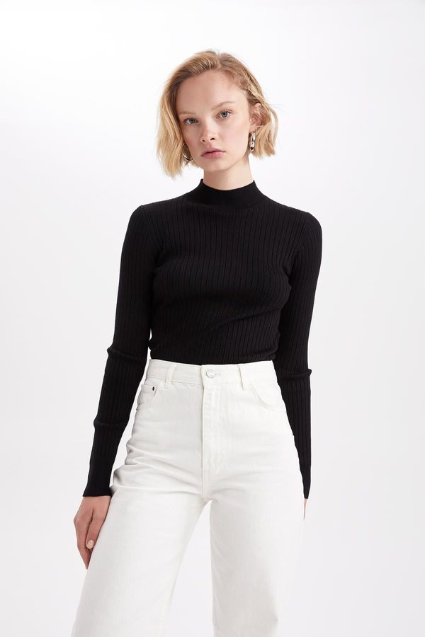 DEFACTO DEFACTO Slim Fit Half Turtleneck Sweater