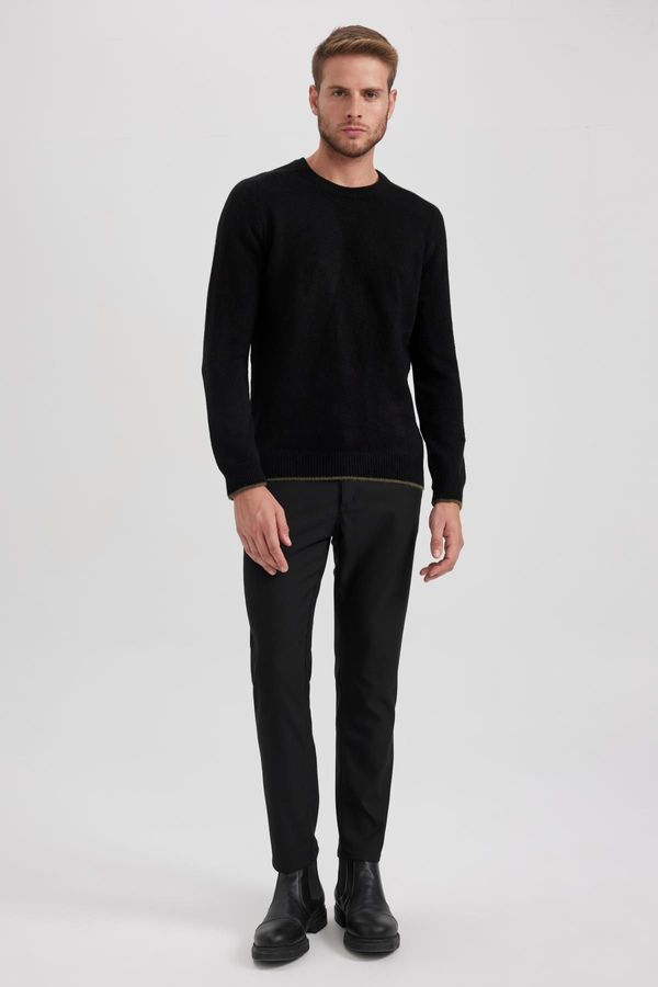 DEFACTO DEFACTO Slim Fit Narrow Leg Trousers