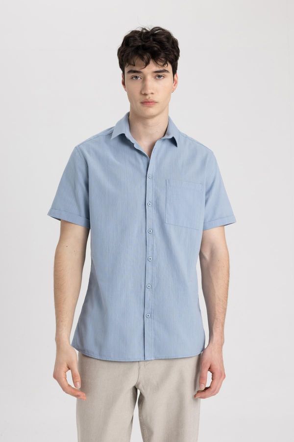 DEFACTO DEFACTO Slim Fit Short Sleeve Shirt