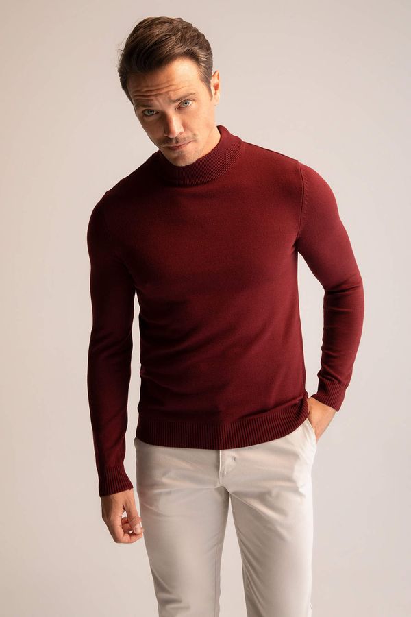 DEFACTO DEFACTO Slim Fit Turtleneck Pullover