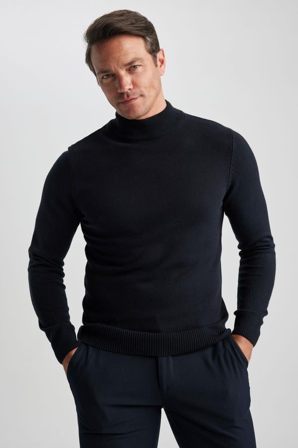 DEFACTO DEFACTO Slim Fit Turtleneck Sweater