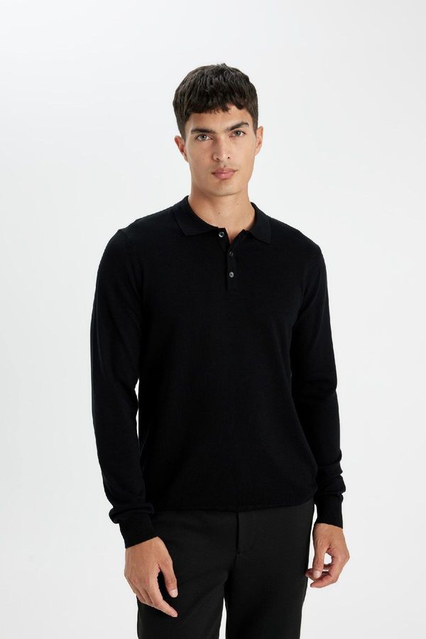 DEFACTO DEFACTO Standard Fit Polo Neck Sweater