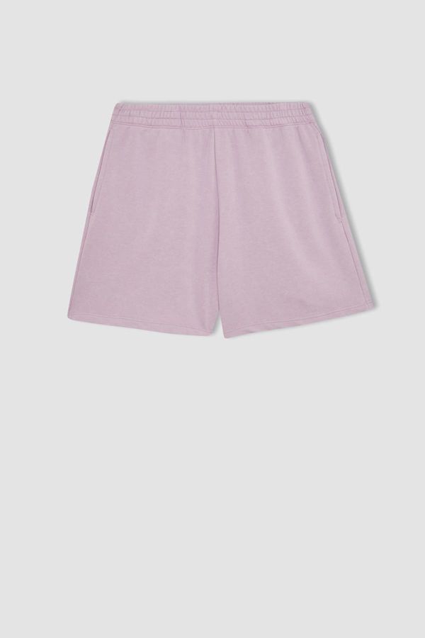 DEFACTO DEFACTO Straight Leg Thick Fabric Basic Shorts