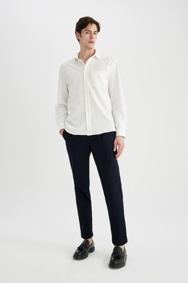 DEFACTO DEFACTO Tapered Fit Double Leg Twill Trousers