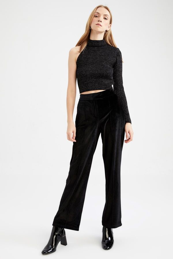 DEFACTO DEFACTO Wide Leg Corduroy Trousers