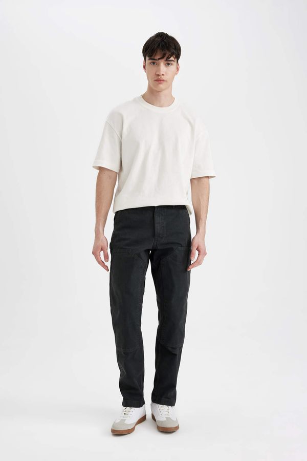 DEFACTO DEFACTO Wide Leg Regular Hem Trousers