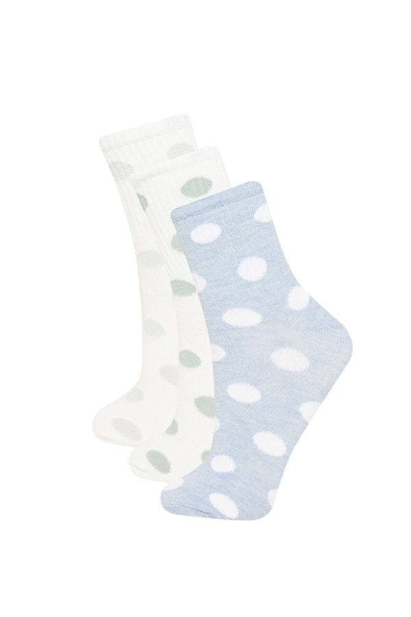 DEFACTO DEFACTO Women's 3-Pack Cotton Ankle Socks