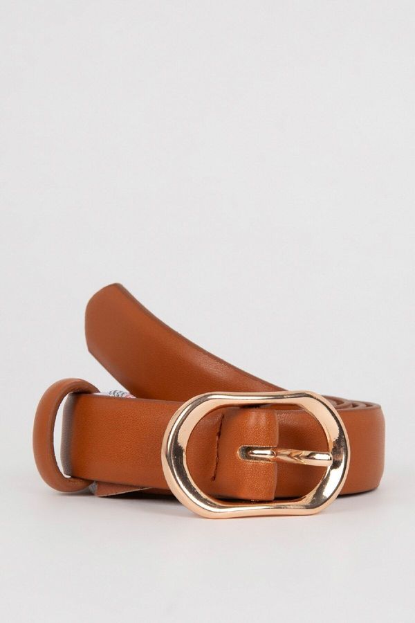 DEFACTO DEFACTO Women's Faux Leather Classic Belt