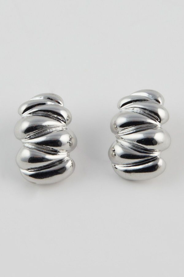 DEFACTO DEFACTO Women's Silver Earrings