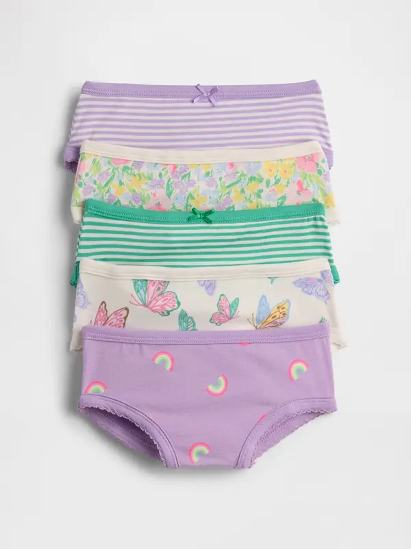 GAP Dekliške bombažne hlačke GAP, 5 kosov