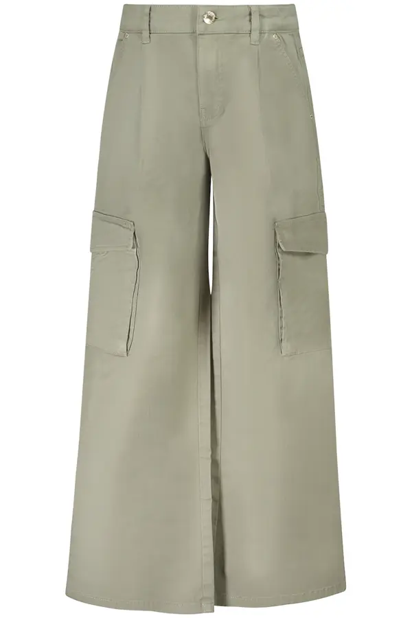 GUESS JEANS Dekliške zelene hlače GUESS JEANS